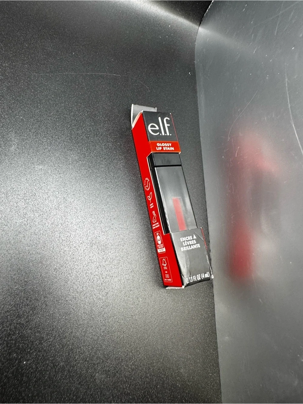 NWT e.l.f. Glossy Lip Stain - Fiery Red